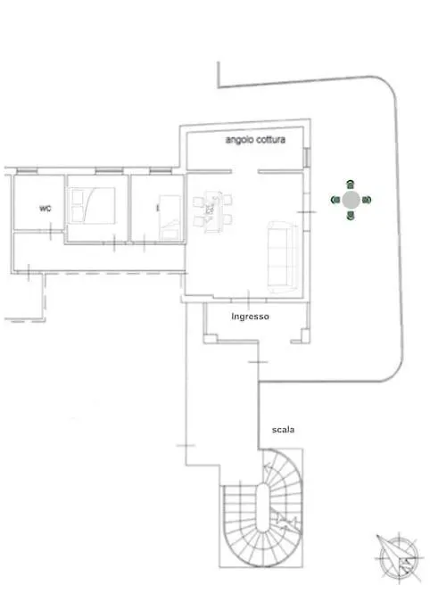 지아르디니낙소스 Casa Paladino 아파트