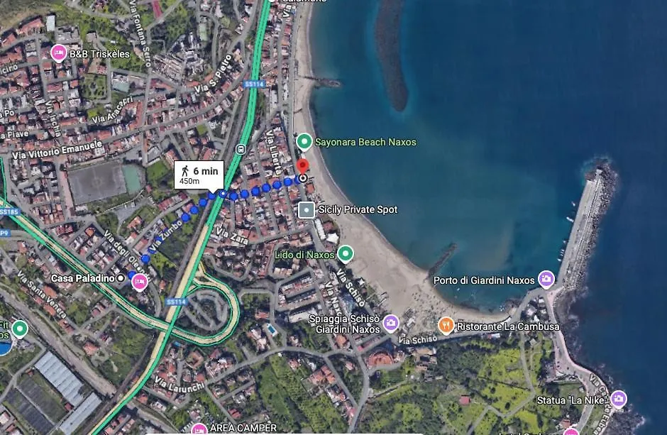 Apartmán Casa Paladino Giardini Naxos 0*,